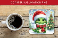 square coaster - crocodile Product Image 1