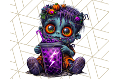 Spooky Café Cuties Halloween PNG Clipart, Holiday Elements Product Image 2