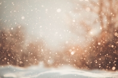 Snow Background Design, Winter Background PNG Product Image 1