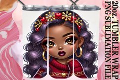 Radiant spirits 20oz tumbler wrap, Love Girl Product Image 1