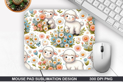 Animals Mouse Pad Sublimation, Animals Mouse Pad PNG Design Product Image 1
