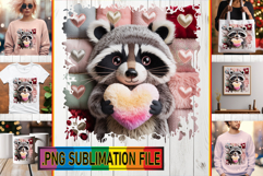 Radiant TSHIRT Gift Ideas PNG, Valenines Animals Product Image 1