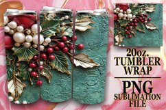 SWEET MOMENTS 20oz TUMBLER WRAP, Christmas Product Image 1