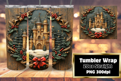 GRACEFUL 20oz Tumbler Wrap , Christmas Product Image 1