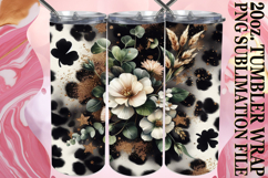 RADIANT EVENINGS 20oz TUMBLER WRAP, Leopard Prints Product Image 1