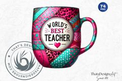 Girly Back to School teacher PNG Clipart Classroom decor Product Image 10