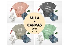 Bella Mockup Bundle 3001 T-Shirt Bundle Heather Prism Set Product Image 1