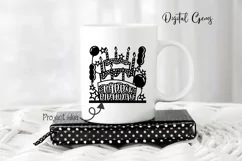 Happy Birthday paper cut design SVG / DXF / EPS / PNG files Product Image 6