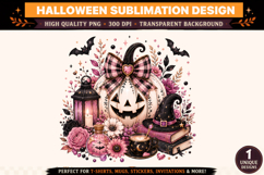 Halloween Pumpkin Clipart PNG Product Image 1