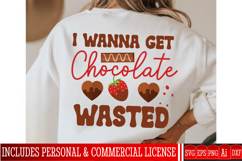 Chocolate Day SVG Bundle,Happy Chocolate Day Sign Bundle Product Image 4