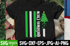 Christmas Crew SVG Cut File , Christmas SVG Cut File Product Image 1