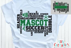 Soccer SVG | Soccer Word Art | Shirt Design Product Image 1
