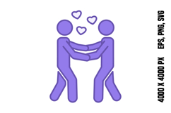 Colored Moment Romance Icon Product Image 1