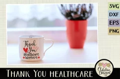 Thank You Healthcare Workers SVG - Healthcare Heroes Product Image 3
