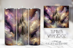 Halloween tumbler 20oz wrap sublimation designs BUNDLE Product Image 15
