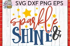 Sparkle & Shine SVG DXF PNG EPS Cutting Files Product Image 2