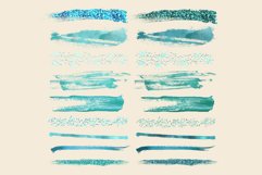 Aqua Glam Brush Strokes Product Image 2