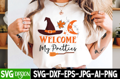 Welcome my Pretties Svg Design,Halloween Svg design Product Image 2