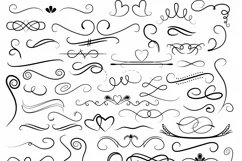Flourishes, Doodles and Arrows Vector Clip Art - Free Design of The Week Product Image 2