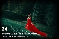 24 Vignettes and Frames Lightroom Presets Product Image 1