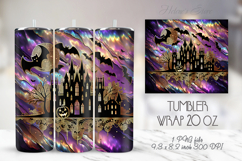 Halloween tumbler 20oz wrap sublimation designs BUNDLE Product Image 16