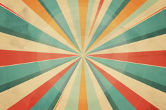 Retro Sunburst Rays Background Wallpaper Product Image 1
