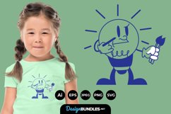 Creative Cartoon for T-Shirt Design Product Image 1
