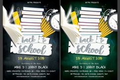 Back to School Party Flyer Product Image 1