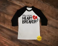Little Mister Heart Breaker | Valentine's Day SVG DXF PNG Product Image 3