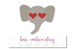 Elephant Machine Embroidery Design Product Image 1