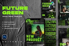 Future Green Instagram Template Product Image 1