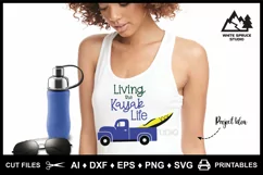 Kayak Logo, Vintage Truck, Christmas Bow, Kayak Life Sayings Product Image 13