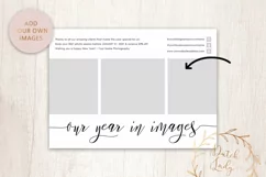PSD Year In Review Photo Card Template #6 Product Image 2