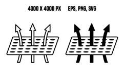Breathable Textiles Icons Product Image 1