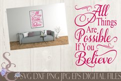 All Things Are Possible If You Believe Product Image 1