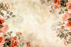 Vintage Floral Background Wallpaper Product Image 1