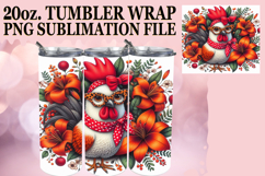 Heartfelt joy 20oz tumbler wrap, Cute Animals Product Image 1