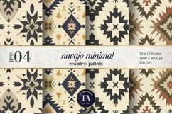 Navajo Minimal Pattern | Minimal Tribal Texture Product Image 1