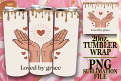 ENCHANTED GIFT 20oz TUMBLER WRAP, Christian Product Image 1