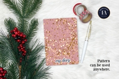 Pink Gold Shimmer Digital Paper, Glitter Texture Product Image 4