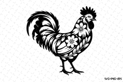 Rooster svg Design | Svg Files for Cricut Product Image 1
