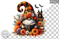 Halloween Gnome Sublimation - Clipart PNG Design Product Image 1
