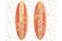 Strawberry Red Lemon Yellow Summer Clipart PNG, Summer Icons Product Image 3
