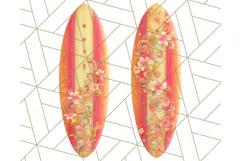 Strawberry Red Lemon Yellow Summer Clipart PNG, Summer Icons Product Image 3