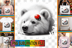 RADIANT PNG Sublimation Gifts, Cute Animals Product Image 1