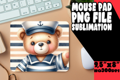 Playful DESK mat Fun Sublimation, Teddy Bear Product Image 1