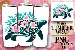 JOYFUL ESCAPES 20oz TUMBLER WRAP, Flower Animals Product Image 1