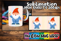 Timeless elegance sublimation print wrap, Gnomes Product Image 1