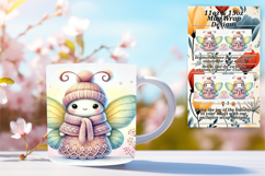 Joyful 15oz Mug Wrap Png Artwork , Cute Animals Product Image 1