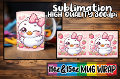 Sweet dreams sublimation print wrap, Cute Goose Product Image 1